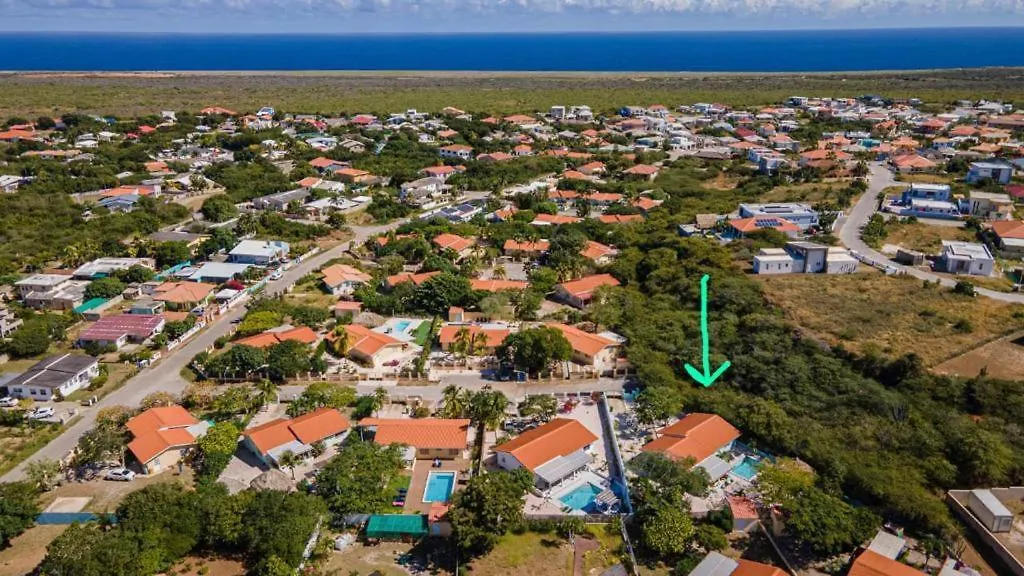 Paradijselijke Villa Met Prive Zwembad, Palapa, Tropische Tuin En Rondom Privacy Grote Berg Curaçao